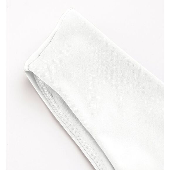 Cider Contour Double Layered U-neck Solid Tank Top, White, Size M-NWT - Picture 5 of 10